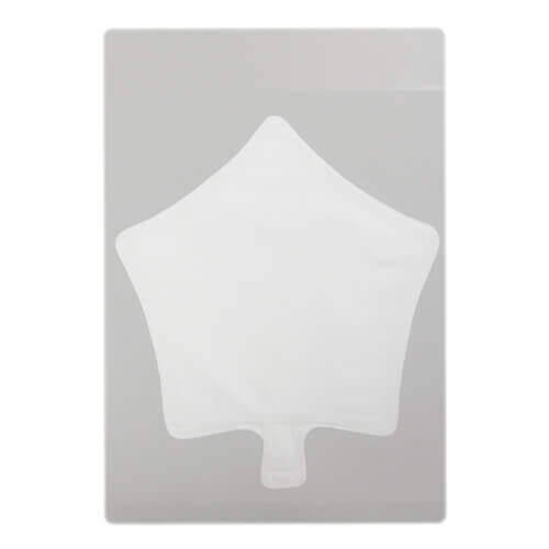 Foto palloncino a forma di stella - formato A4