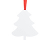 Ciondolo in plastica per sublimazione - albero di Natale