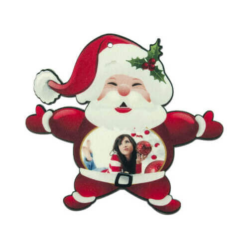 Ciondolo in feltro per sublimazione - st. Babbo Natale