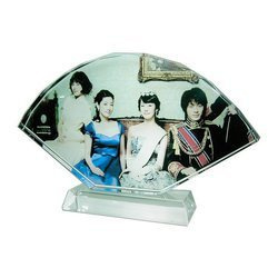 Foto cristallo ventaglio con base modello SJ11