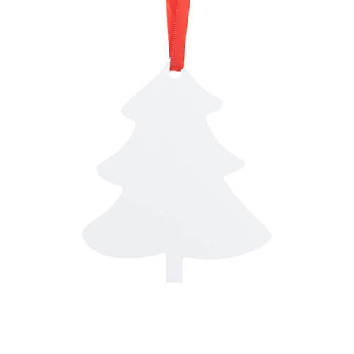 Ciondolo in plastica per sublimazione - albero di Natale