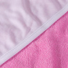 Asciugamano con cappuccio per bambini per sublimazione - rosa