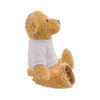 Orsacchiotto 18 cm con una maglietta per la stampa a sublimazione - marrone chiaro