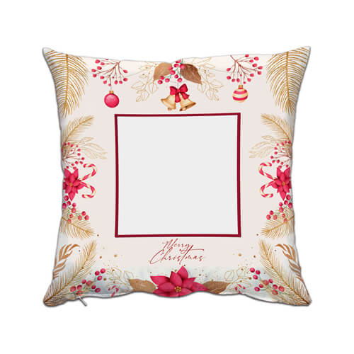 Federa in raso bicolore 38 x 38 cm per sublimazione - Gold