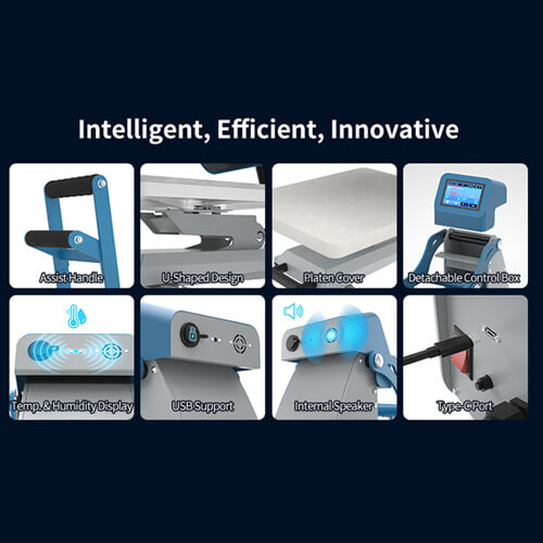 Otter Ultra Heat Press G1 pressa piana