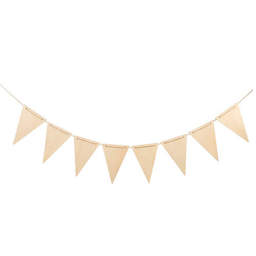 Decorazione murale in compensato per sublimazione - 8 triangoli