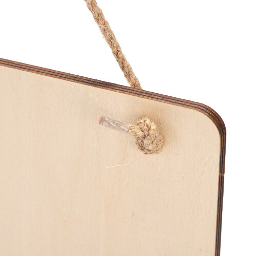 Appendiabiti rettangolari in compensato per sublimazione