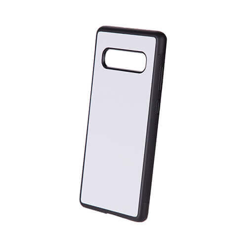 Custodia Samsung Galaxy S10 Plus nero in gomma per Sublimazione trasferimento termico