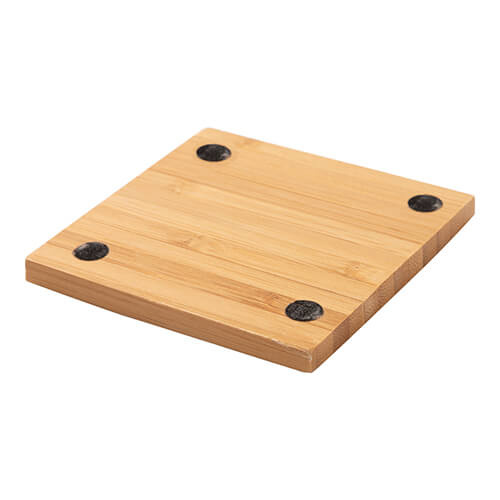 Tampone in bambù per sublimazione - 9,7 x 9,7 cm