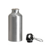 Borraccia argento da viaggio 500 ml - Stampa sublimatica a trasferimento termico