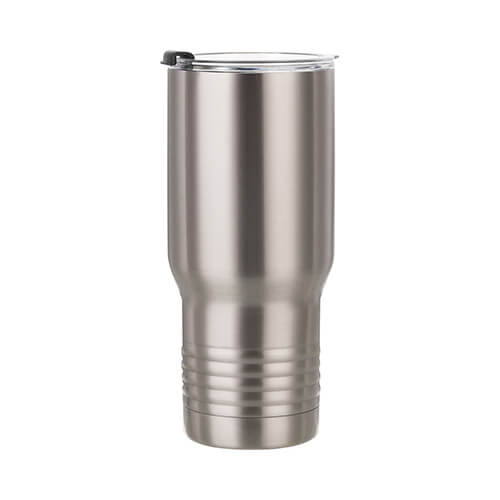 Tazza in acciaio inossidabile da 650 ml per sublimazione - argento