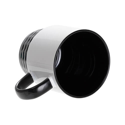 Tazza impilabile da 300 ml per sublimazione - nero