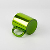 Tazza 330 ml per sublimazione - Verde chiaro, con una scatola di cartone