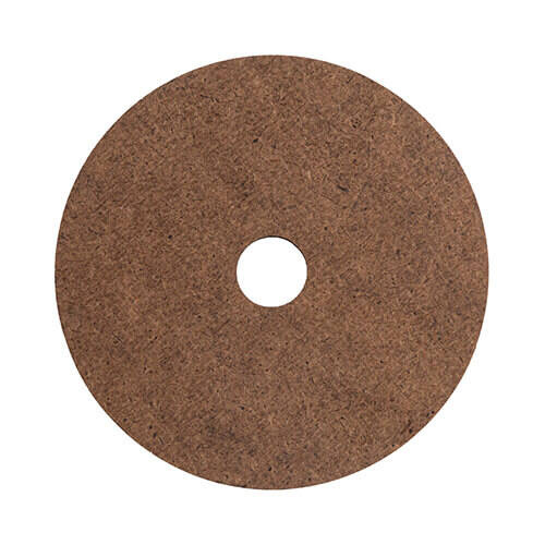 Targhetta con nome in fibra di legno per tazza da 1200 ml per sublimazione - cerchio