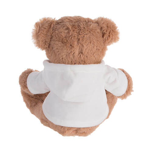 Orsacchiotto 20 cm con maglietta per stampa sublimatica - marrone chiaro