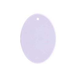 Pendente ovale di plastica luminescente - Stampa sublimatica a trasferimento termico