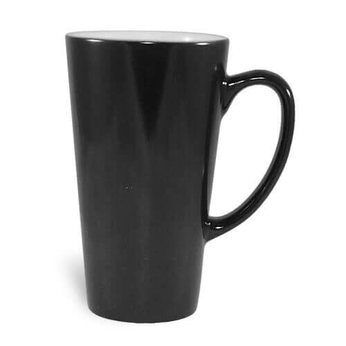 Tazza Latte JS grande Absolute Black Magic Sublimazione Termostampa