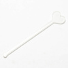 Agitatore per bevande in acrilico 15 cm per sublimazione - cuore