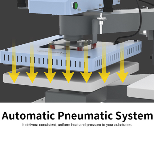 OtterPro Air Press Swing Dual 40 x 50 cm pressa piana