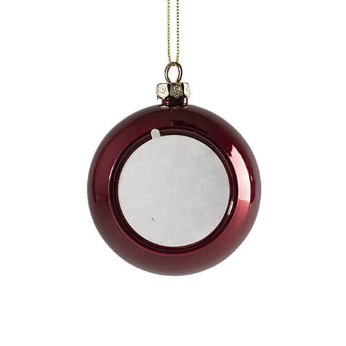 Guaina in plastica lucida per albero di Natale ∅ 8 per sublimazione - rosso