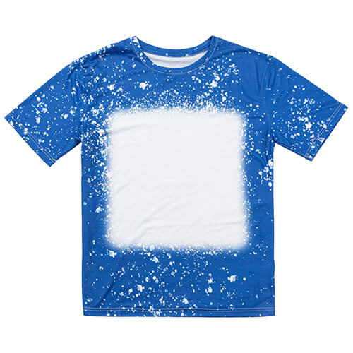 T-shirt Cotton-Like Bleached Starry Blue per sublimazione