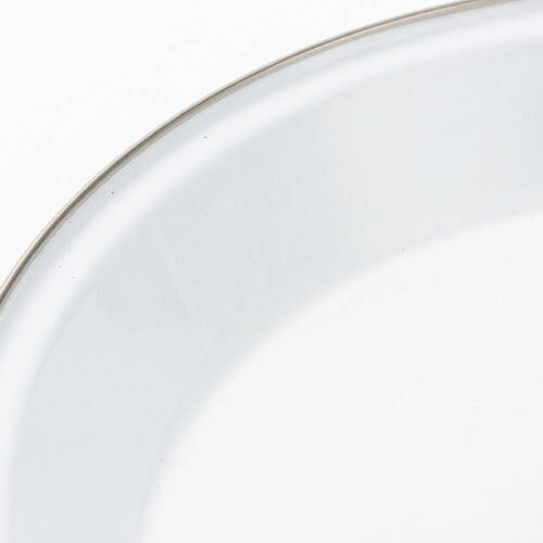 Piastra smaltata Ø 25 x 3,4 cm per sublimazione