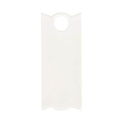 Badge portanome in acrilico 8,2 x 3,4 cm per sublimazione