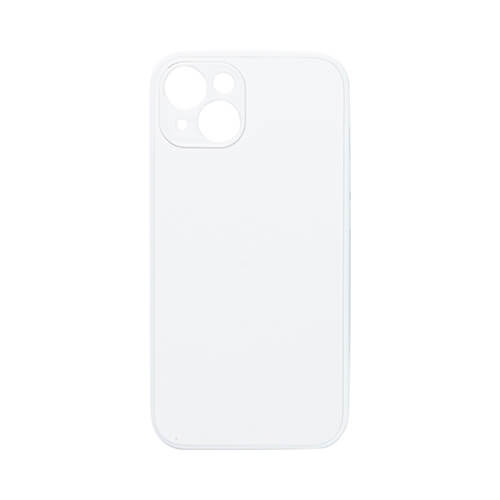 Custodia in plastica bianca per iPhone 14 per sublimazione