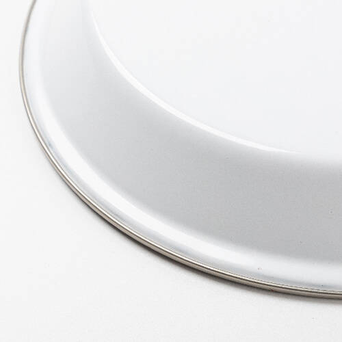 Piastra smaltata Ø 25 x 3,4 cm per sublimazione