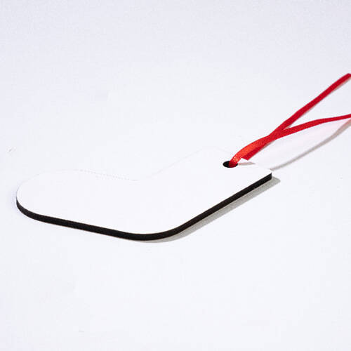 Pendente in MDF bifacciale per sublimazione - calzino
