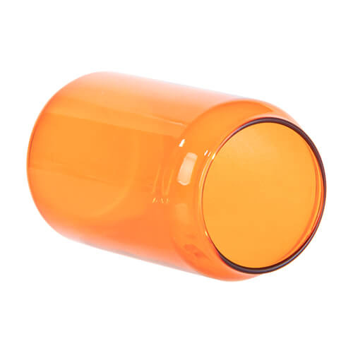 Vetro da 400 ml per sublimazione - arancia