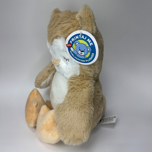 Gufo 25 cm per stampa sublimatica