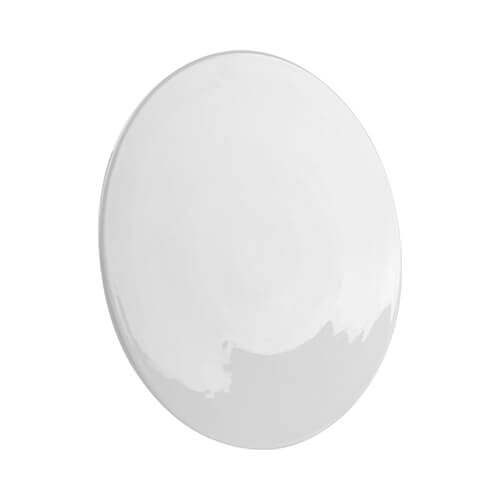 Piatto piano tondo 25,5 cm per la sublimazione