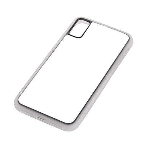 Custodia iPhone X in gomma trasparente Sublimazione trasferimento termico