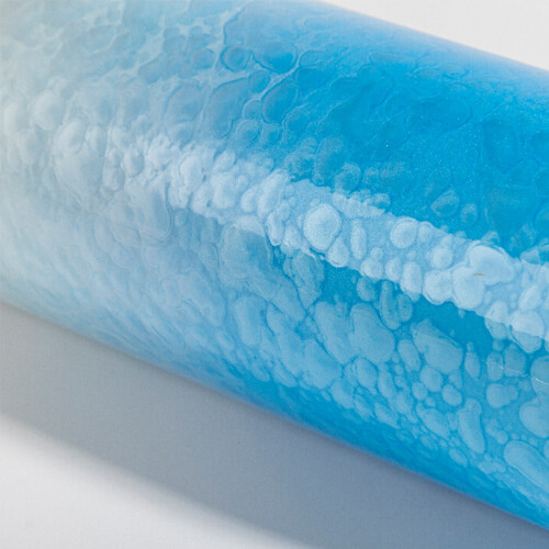 Tazza 3D Puff Cloud da 600 ml per sublimazione - bianco e blu