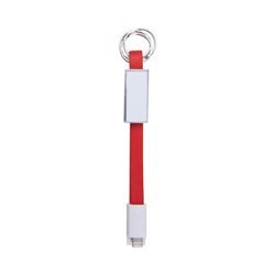 Portachiavi - Cavo dati Lightning per sublimazione - rosso