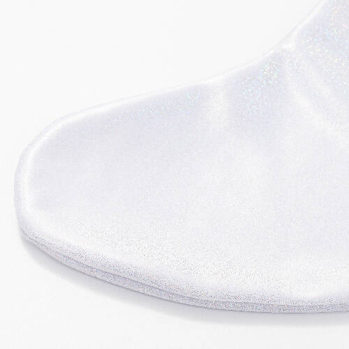 Calzino per sublimazione natalizio glitterato - bianco