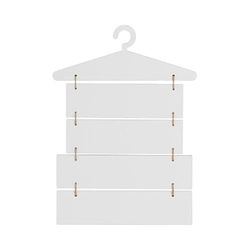 Cinque cornici appese in MDF per la sublimazione - appendino