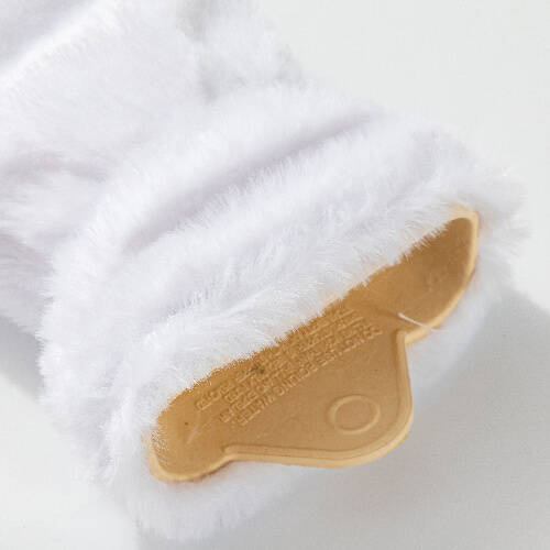 Copri borsa dell'acqua calda a sublimazione lungo 1000 ml - bianco