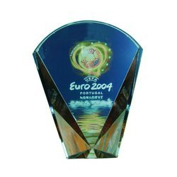 Foto cristallo ventaglio trofeo modello SJ57