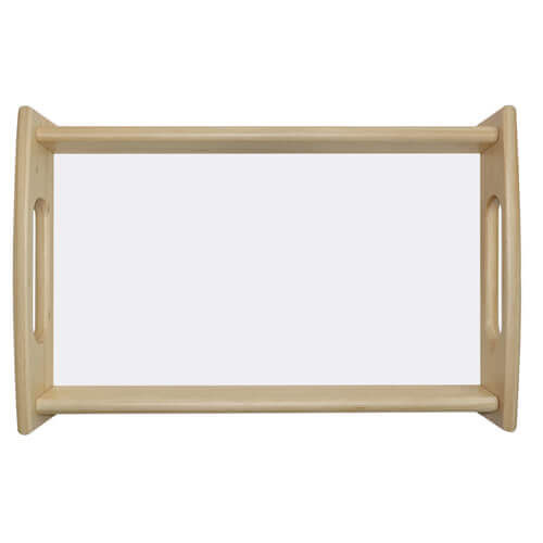 Vassoio di legno 38 x 25 cm Trasferimento termico a sublimazione