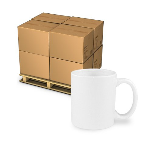 Tazza bianco 300 ml A+  Sublimazione Termostampa - pallet di 1728 pezzi 
