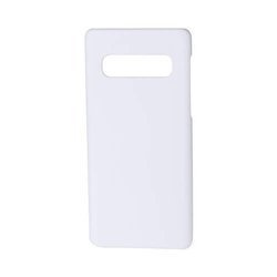 Custodia 3D Samsung Galaxy S10 bianco opaco per Sublimazione trasferimento termico