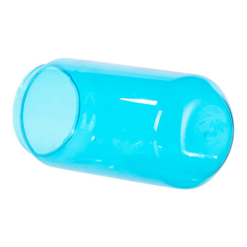 Vetro da 550 ml per sublimazione - turchese