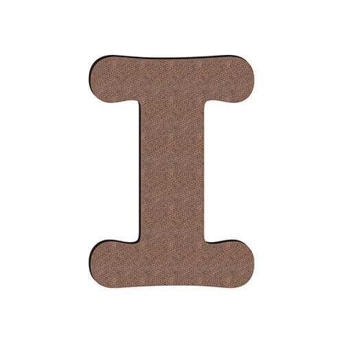 Lettera decorativa da MDF per sublimazione 18 cm I