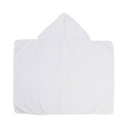 Asciugamano per bambini con cappuccio per sublimazione - bianco