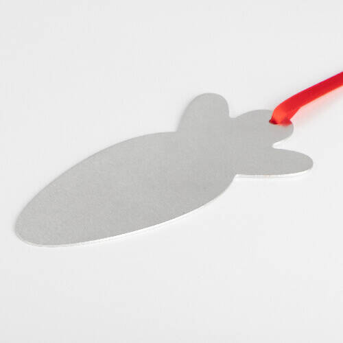 Ciondolo in alluminio per sublimazione - Carota