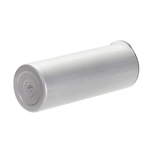 Tazza da 600 ml con effetto superficie screpolata per sublimazione - argento