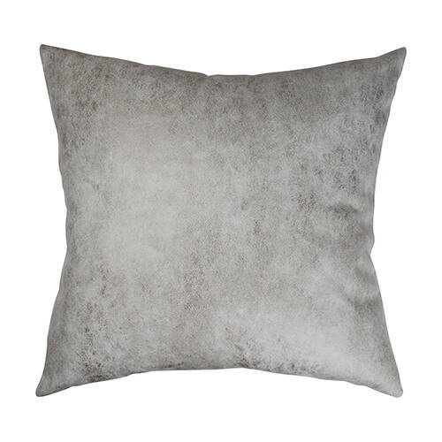 Federa in pelle 40 x 40 cm per sublimazione - grigio