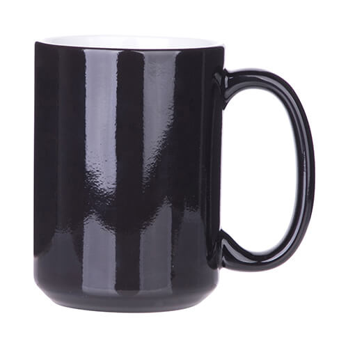 Tazza magica 450 ml nera per sublimazione